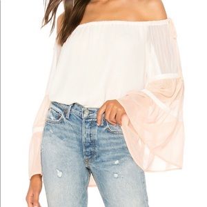 Off the shoulder blouse